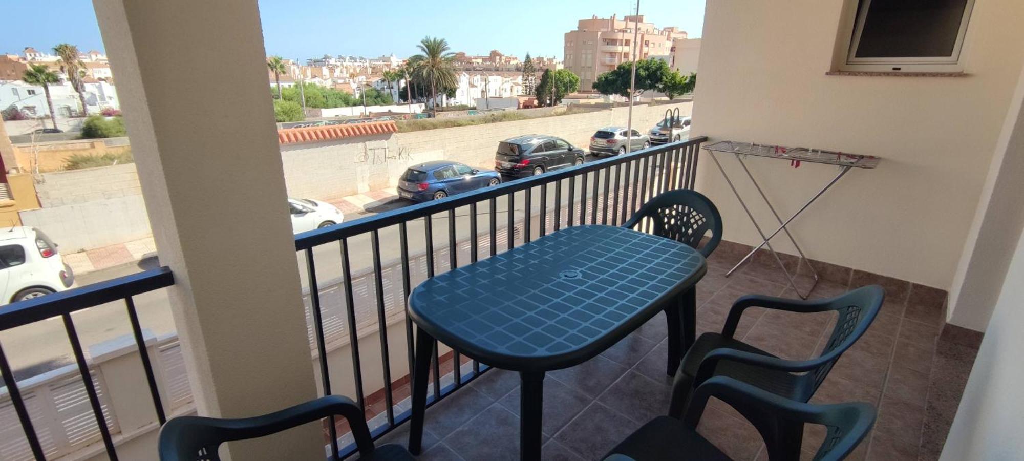 Apartamento Dos Habitaciones Con Piscina Y Gran Terraza Roquetas de Mar Kültér fotó